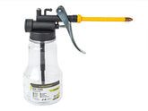Aceitera transparente de 270 ml con dispensador preciso y tubo rígido