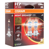 Osram NIGHT BREAKER 200 H7 halogenpærer, 2 stk.