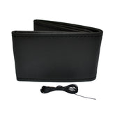 Funda negra de polipiel para volante de 38-39 cm