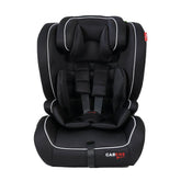 Silla de coche i-Size Carkids Luca 76-150 cm negro/blanco