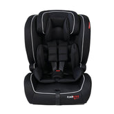 Silla de coche Carkids i-Size Jessie 76-150 cm Isofix negro/blanco