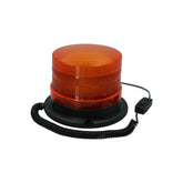 Carpoint roterende advarselslys 12V orange xenon, kraftig advarselslygte med magnetisk fod og spiralkabel.