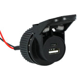 Carpoint toma empotrable USB-A + USB-C 12/24V