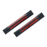 Protectores de puerta, 140 mm, unidad, negro