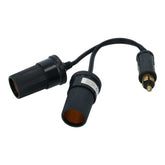 Carpoint toma doble de 2 vías ISO 4165 2x12/24V