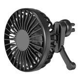 Ventilador Carpoint con rejilla USB-A Ø10,5 cm 5 V