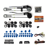 Kit universal de elevalunas eléctricos 12V para 2 puertas