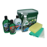 Turtle Wax bilplejesæt i spand – 7 dele