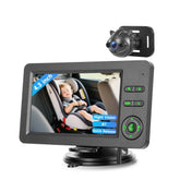 Cámara para bebé para coche con pantalla HD de 4,3" y visión nocturna
