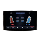Audi A8 D3 (2005–2010) – panel digital de climatización con pantalla LCD