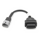 Cable adaptador OBD2 de 6 pines para diagnóstico de motocicletas Suzuki