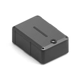 Magnetisk 4G GPS Tracker - indbygget batteri, sort enhed med stærk magnetisk fastgørelse, trådløs design.