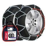 Cadenas de nieve de 16 mm para 4x4 con diseño de cadena en rombo