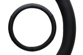 Funda de volante de cuero natural para volantes de 37-39 cm