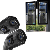 10.36" HD Skærme med Kamera & Blind Spot Detection til Lastbil, Varebil og Bus