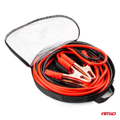 Cables de arranque para asistencia de arranque con pinzas de batería reforzadas
