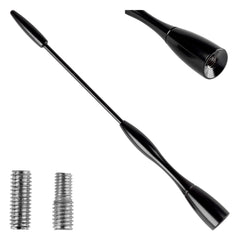 Antena de coche de aluminio de 16 cm con adaptador de 5/6 mm
