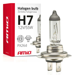 Bombilla halógena H7 12V 55W con filtro UV