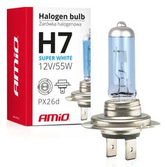 H7 Super White halogenpære med UV-filter