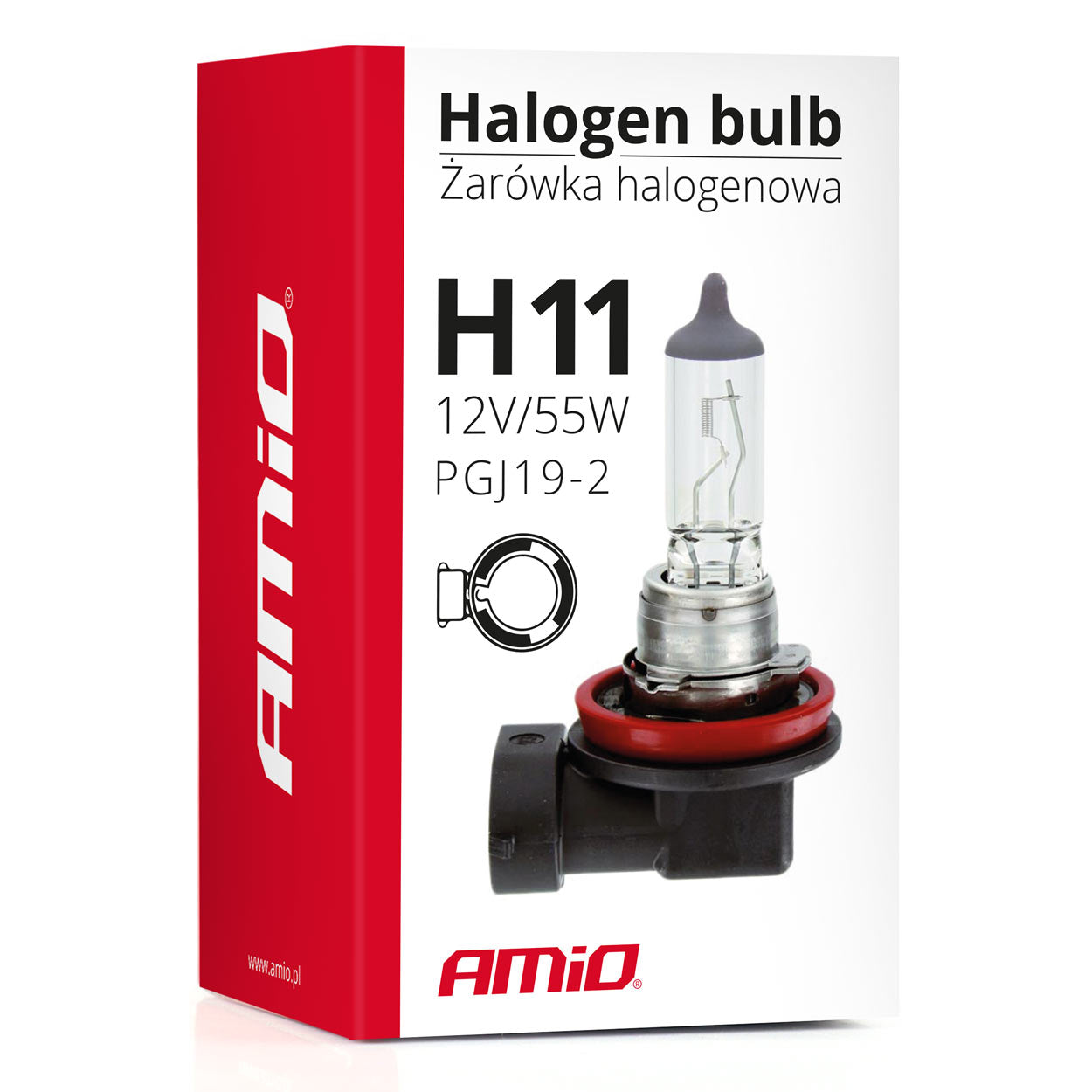 Bombilla halógena H11 12 V 55 W