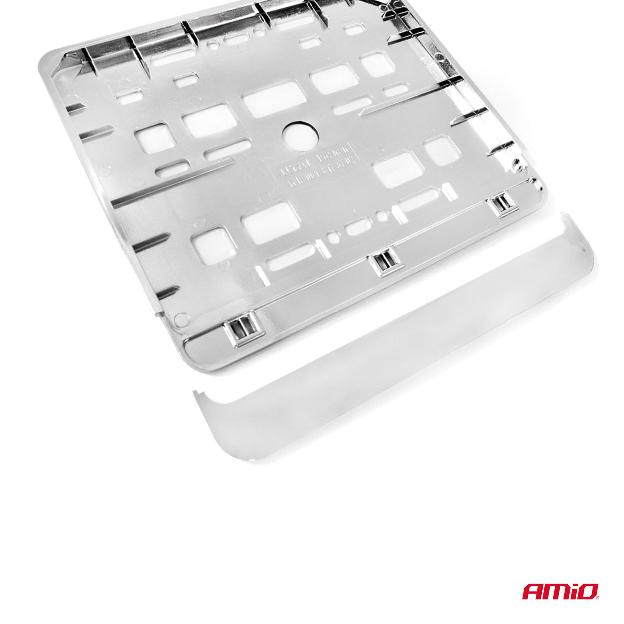 Nummerpladeramme i metal til motorcykel