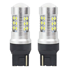 Bombilla LED blanca T20 7440 W21W con CANBUS