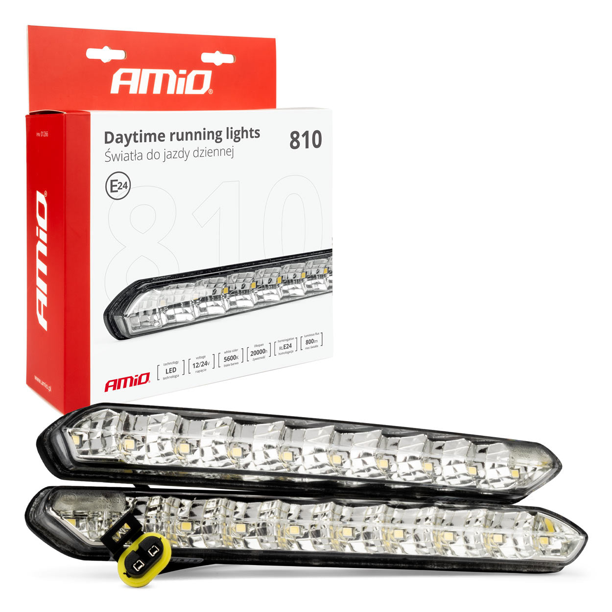 Luces diurnas DRL 810 con LED SMD
