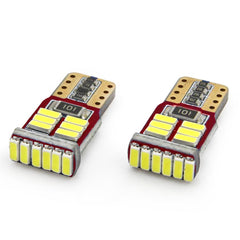 Bombillas LED W5W T10 con medidas de 23 x 12 mm