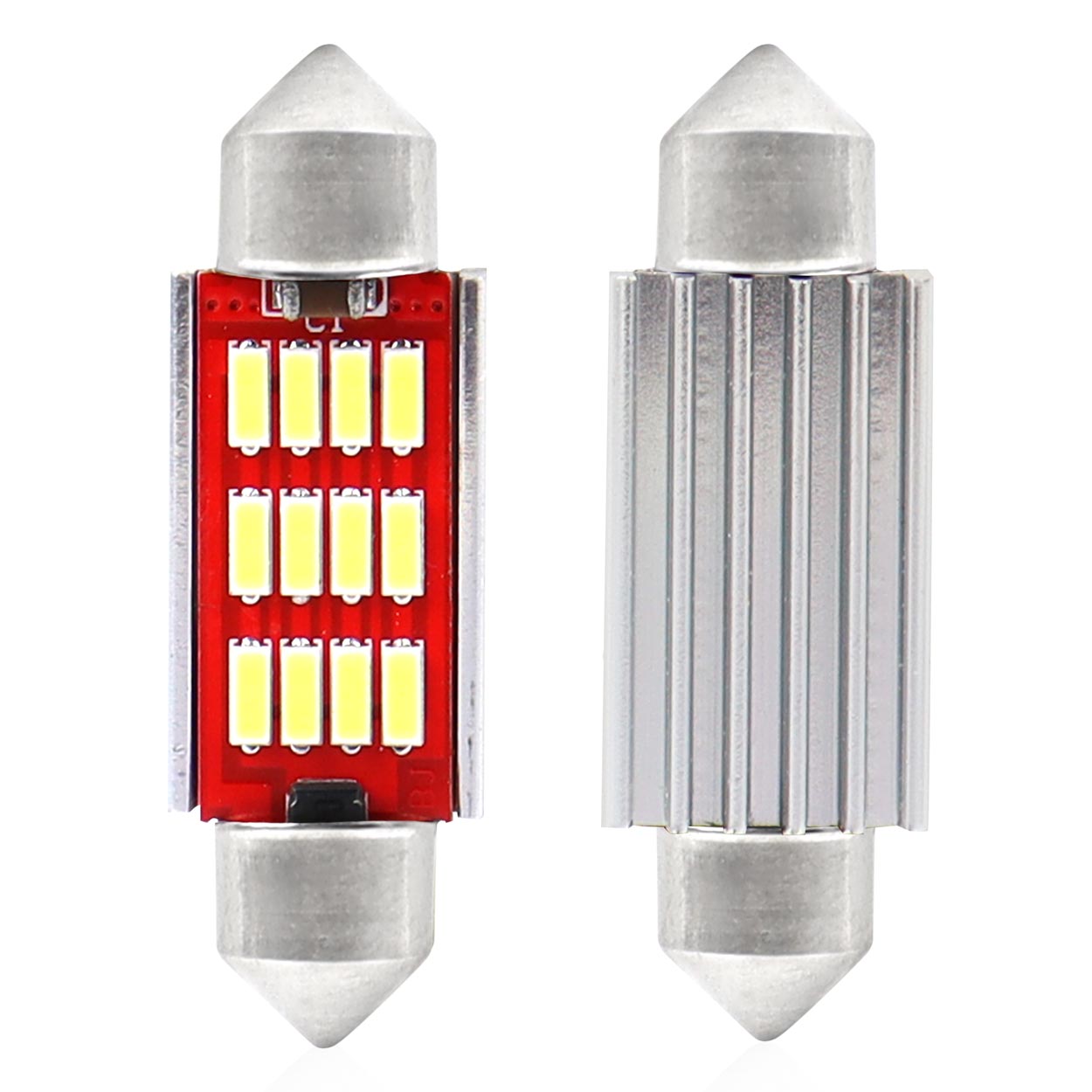 Bombilla LED tipo festón de 39 mm con CANBUS y 12 LED SMD