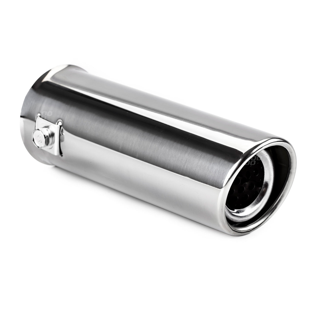Embellecedor de escape MT 002 en acero inoxidable cromado