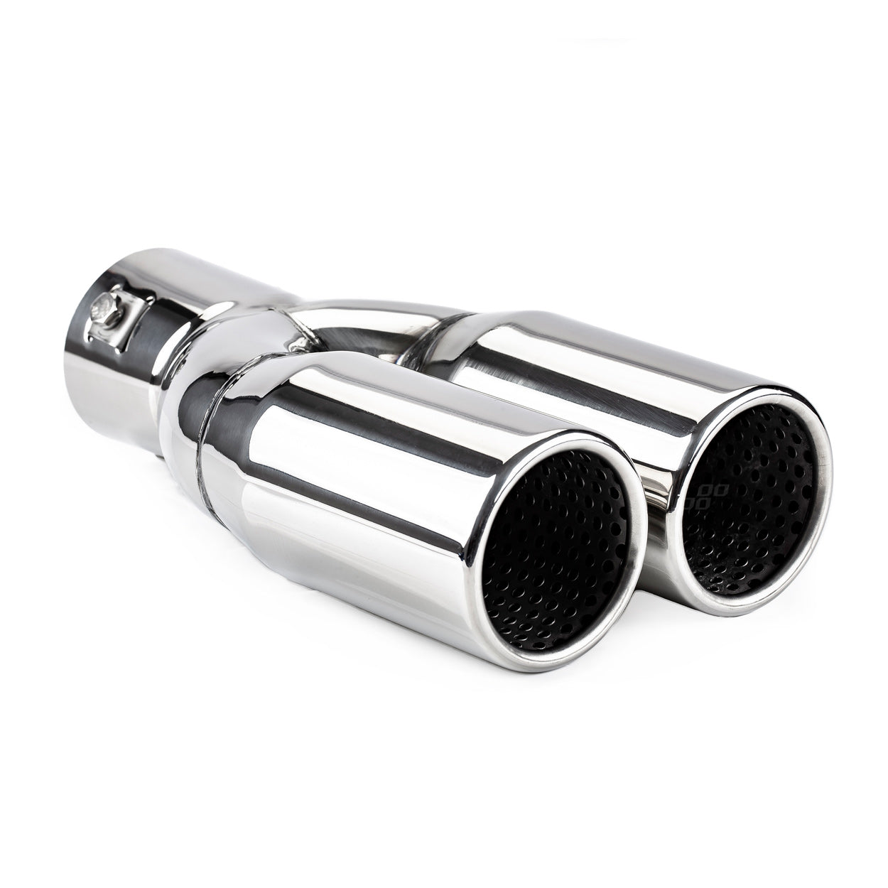 Embellecedor de escape MT 004 en acero inoxidable cromado