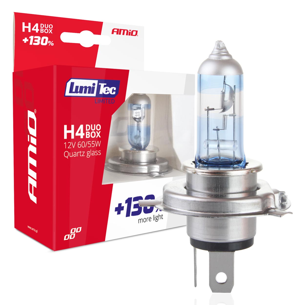 Bombillas halógenas H4 LumiTec Limited +130 %