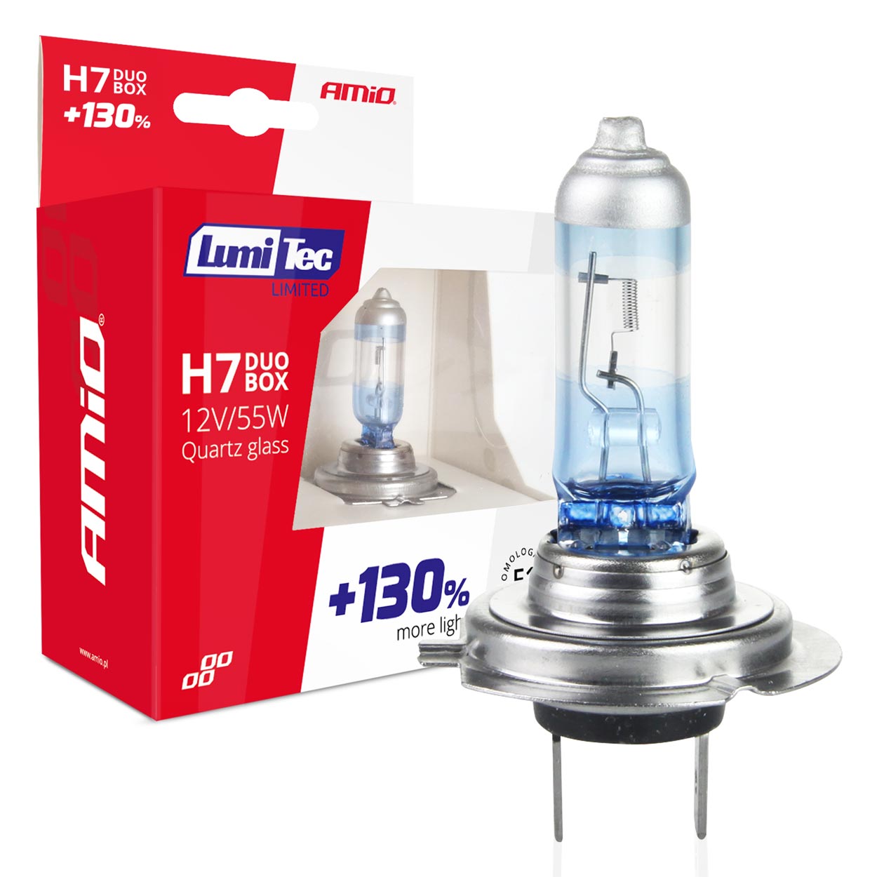 Bombillas halógenas H7 LumiTec Limited 12V 55W