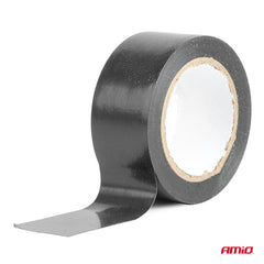 Cinta negra 25 mm x 9 m