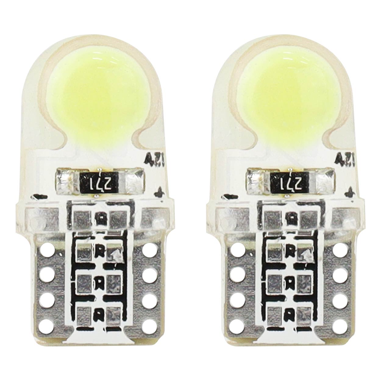 Bombilla LED T10e COB 12V con color de luz de 5600 K