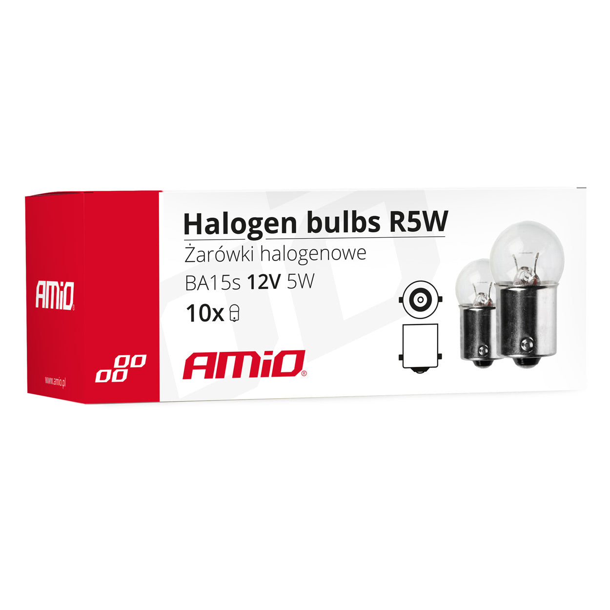 Bombillas halógenas R5W para luces de posición y luces laterales de señalización