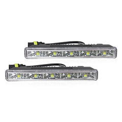 Luces diurnas DRL 501HP con placa frontal de aluminio