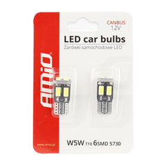 Bombilla LED T10 W5W CANBUS para la iluminación del coche
