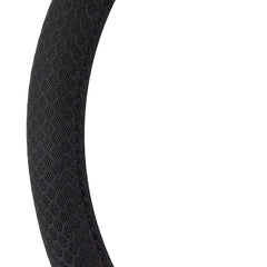 Funda para volante montada en el volante