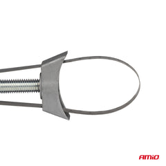 Llave para filtro de aceite con correa vista de lado