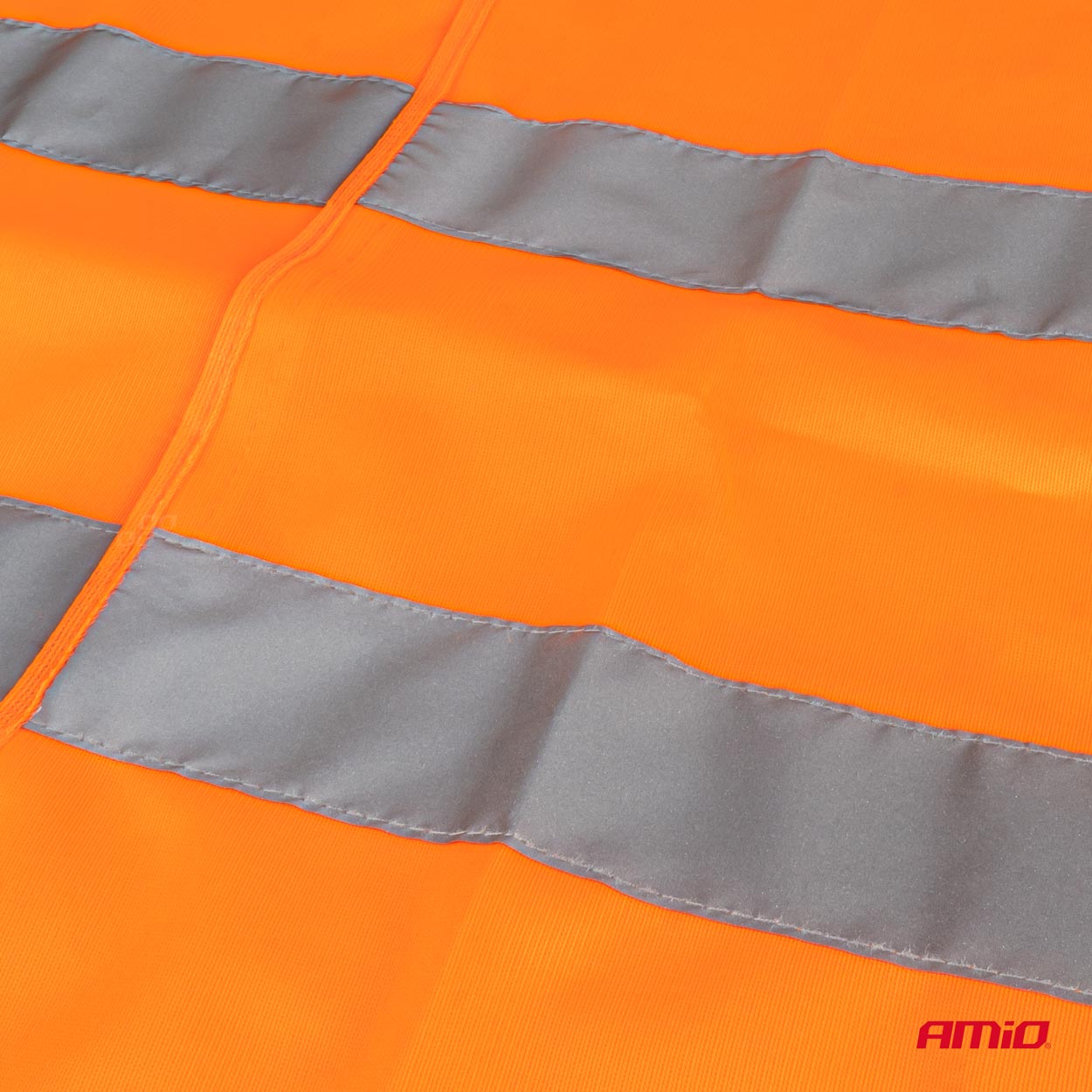 Chaleco de seguridad naranja en talla XL