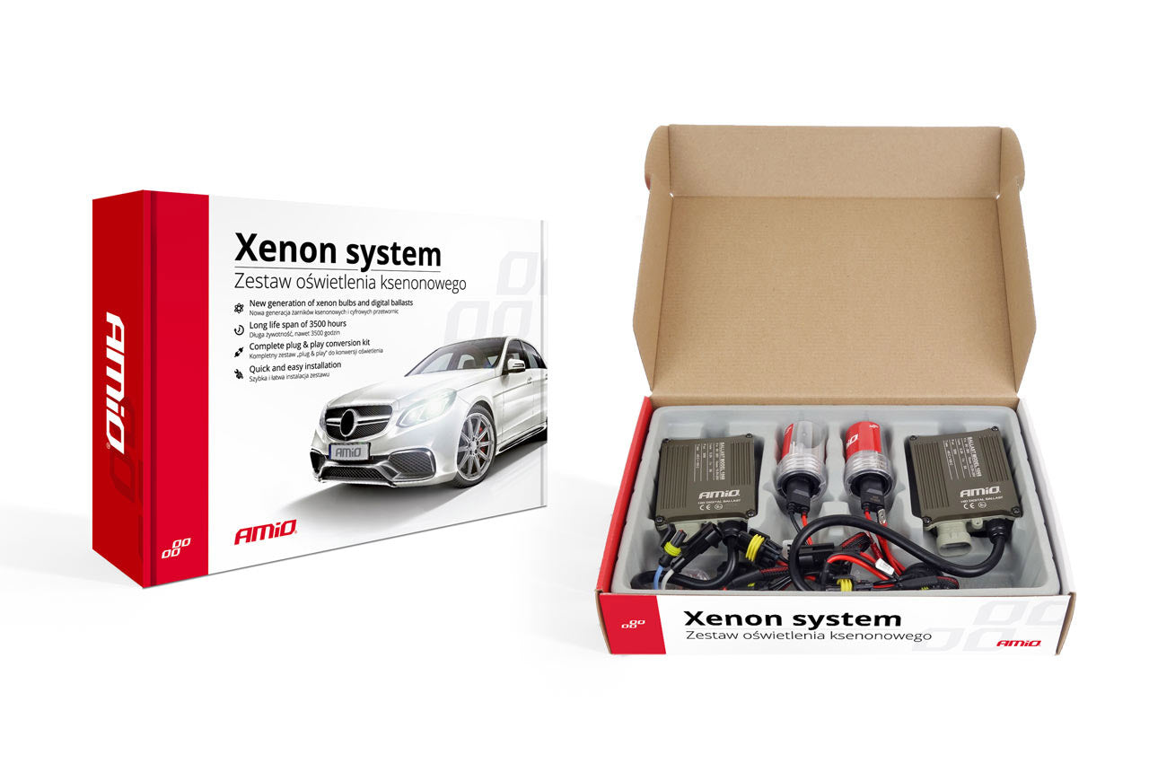 Kit de xenón con bombillas H1 y balastros CANBUS