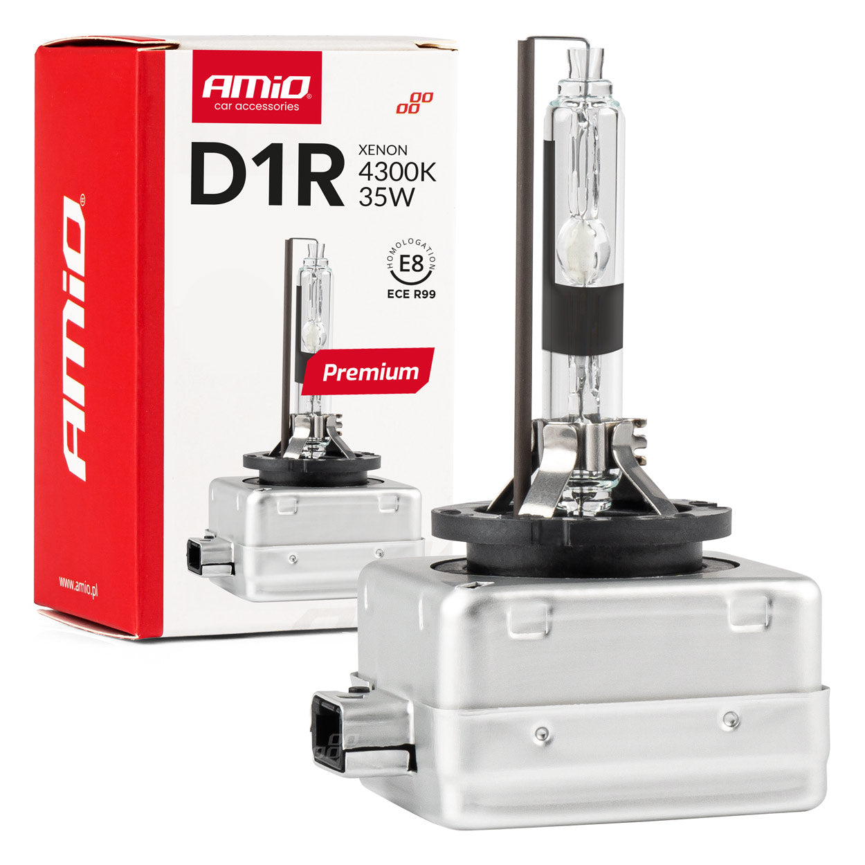 Bombilla de xenón D1R de 35W con temperatura de color de 4300K