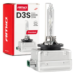 Bombilla de xenón D3S con temperatura de color de 6000K