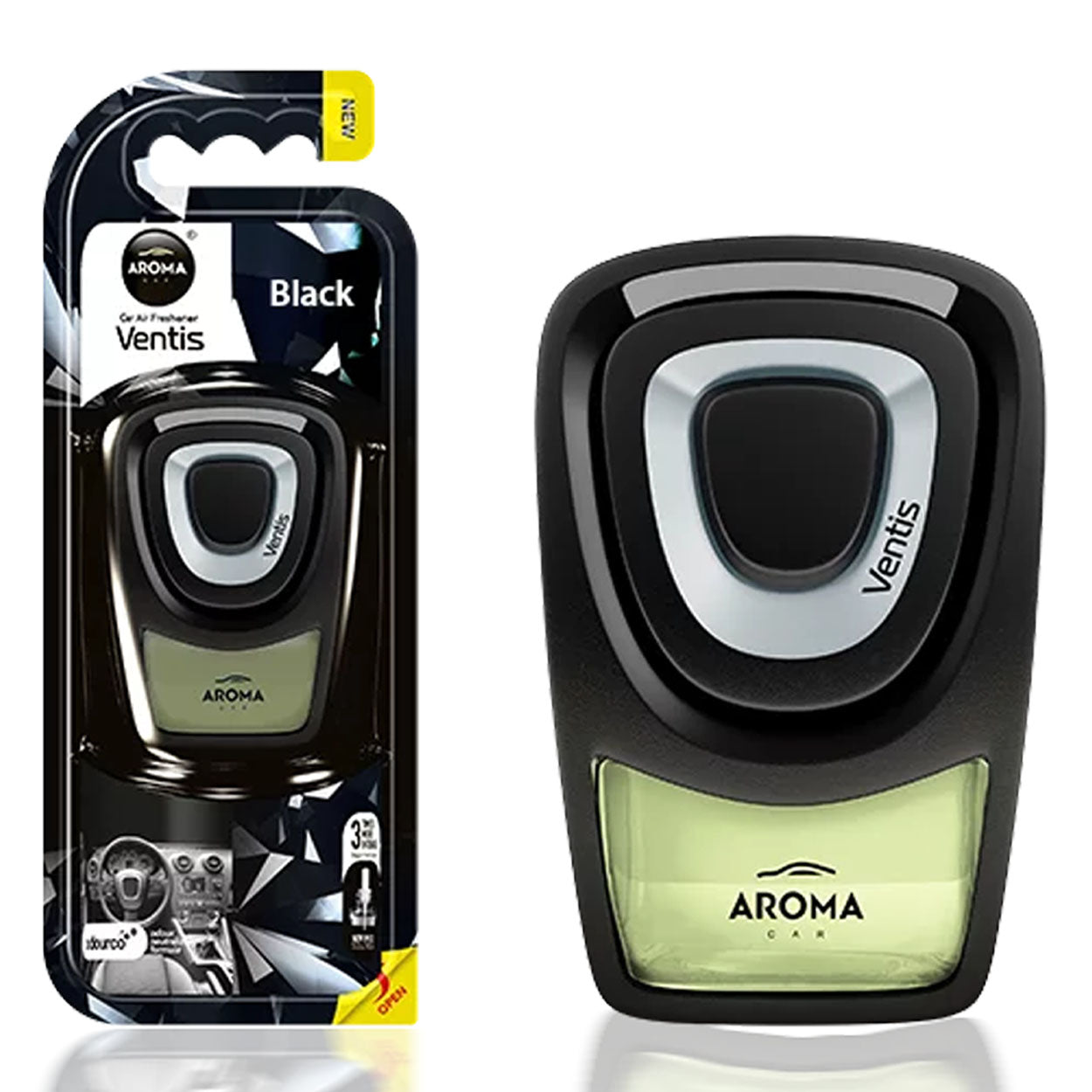 Aroma Car Ventis Black ambientador para la rejilla de ventilación del coche
