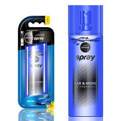 Aroma Car Spray New Car ambientador en spray en botella de cristal con pulverizador