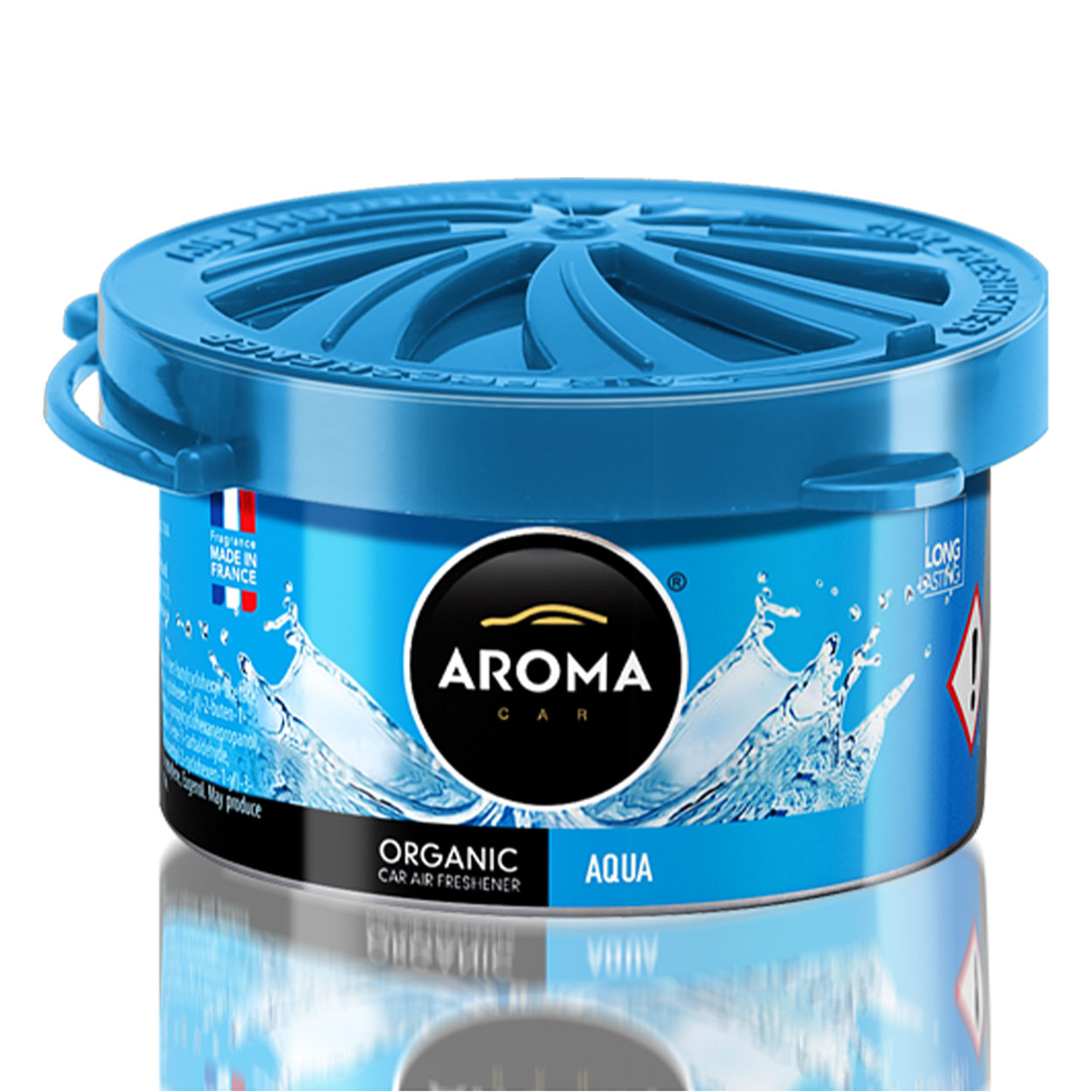 Ambientador para coche Aroma Car Aroma Organic Aqua en lata