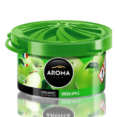 Aroma Organic Green Apple ambientador para coche en lata de aluminio