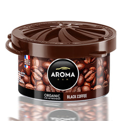 Aroma Organic Black Coffee ambientador para coche en lata de aluminio