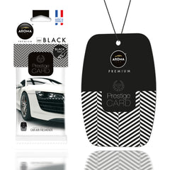 Aroma Prestige Card Black hængende bilduft i cellulose
